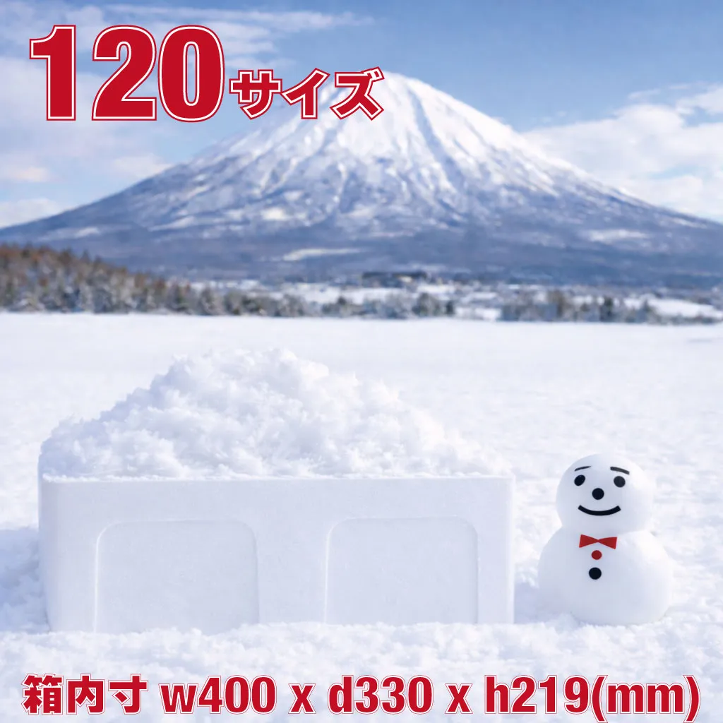 120サイズのニセコ雪